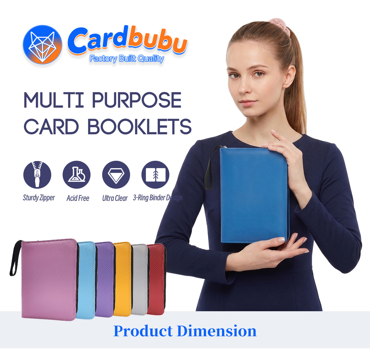400-Pocket Trading Card Binder Manufacturer for Bulk Orders Custom Branding MTG