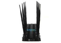12 Bandas Intervalo Walkie Talkie Jammer de sinal 135MHz - 5800MHz Com 5% - 95% de Umidade