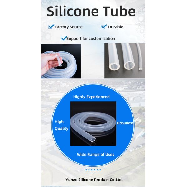 Top-Notch Wear Resistant and Tear Resistant Edible Grade Transparent Fish Tank Silicone Water Pipe for Processing Services