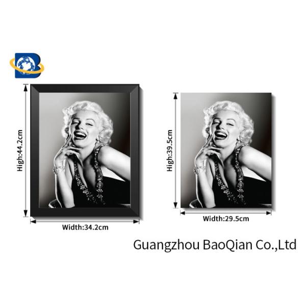 Marilyn Monroe Movie Star Poster For Home Wall Decoration , 3d Flipped Picture