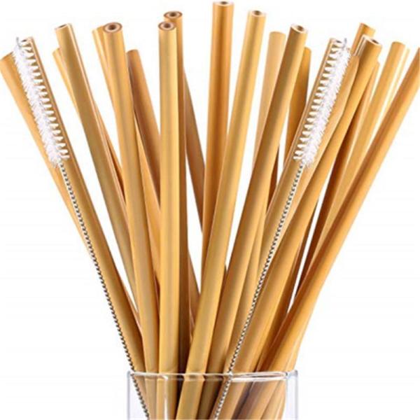Customized Sculpture Logo Travel Eco Friendly Bamboo Straw Estimated Delivery Time