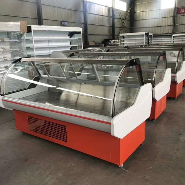 304 Stainless Steel Butcher Display Fridge 1.5m 2 To 8 Degree