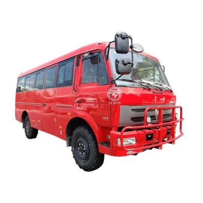 Ônibus 4x4 com 4 rodas Transporte de passageiros de luxo Opcional 10-19 assentos Zhuanzhi CCC ISO 4-6L