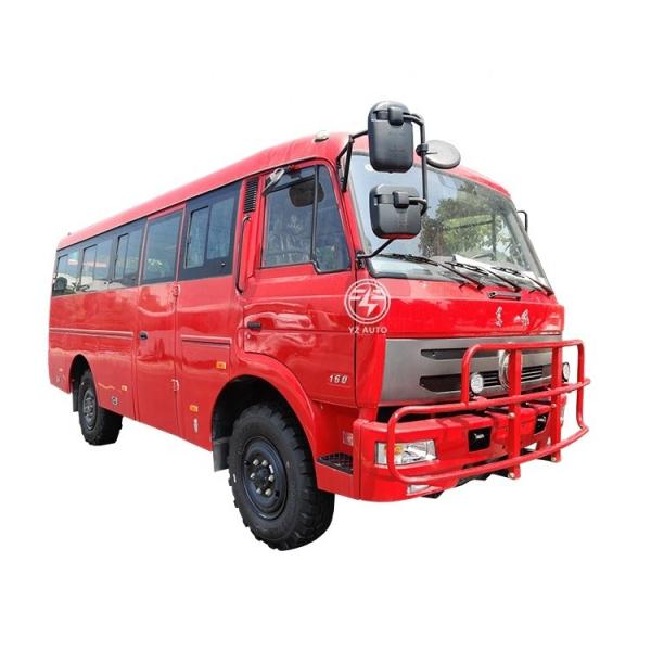 Transmissão manual Dongfeng 4X4 Direção à esquerda Turista 10-19 lugares ONU Passageiro Diesel ônibus off-road
