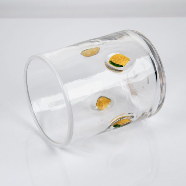 Hand Blown 400ml Lead-Free Crystal Glass Tumbler - Versatile Whiskey Glass for Juice and Coffee