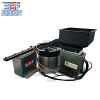 Alimentação magnética vibratória O anéis Peças metálicas Hopper Alimentação vibratória