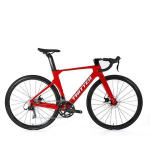 Freio de disco de pouco peso 700C da velocidade da bicicleta 22 da fibra do