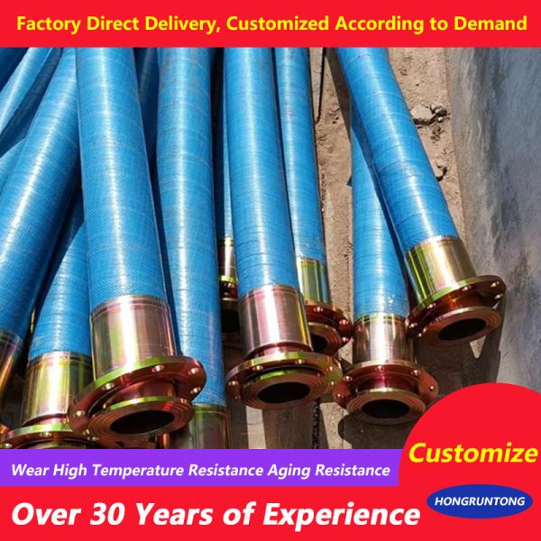 Heavy Duty NBR Dredge Hose Anti Corrosion Floating Pipeline For Mining