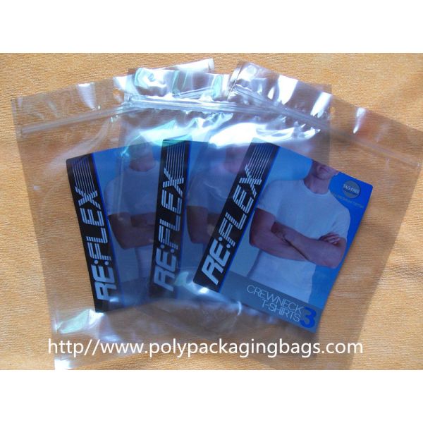 Static Shielding BOPP / PET / CPP Clear Resealable Poly Bags Customized