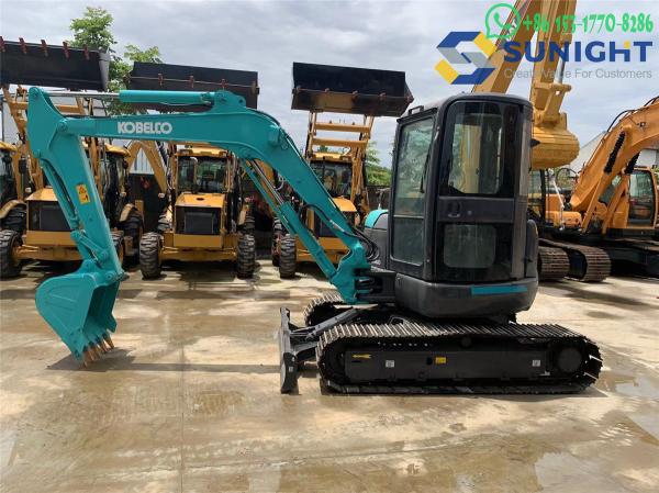 Used 5.5ton KOBELCO Sk55 Excavator With Good Condition
