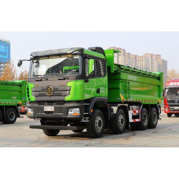 Upgraded Rear Suspension For Higher Load-Carrying Capacity Shacman Tipper Dump Truck