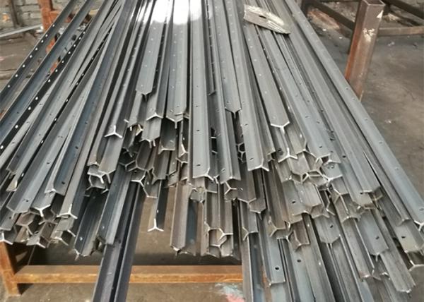 Star Shaped Galvanised Steel Posts / Cattle Fence Post Long Lasting And Reusable
