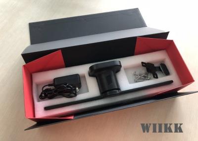 Small Spinning 3D LED Hologram Display 43cm , MP4 Rmvb AVI Content Format
