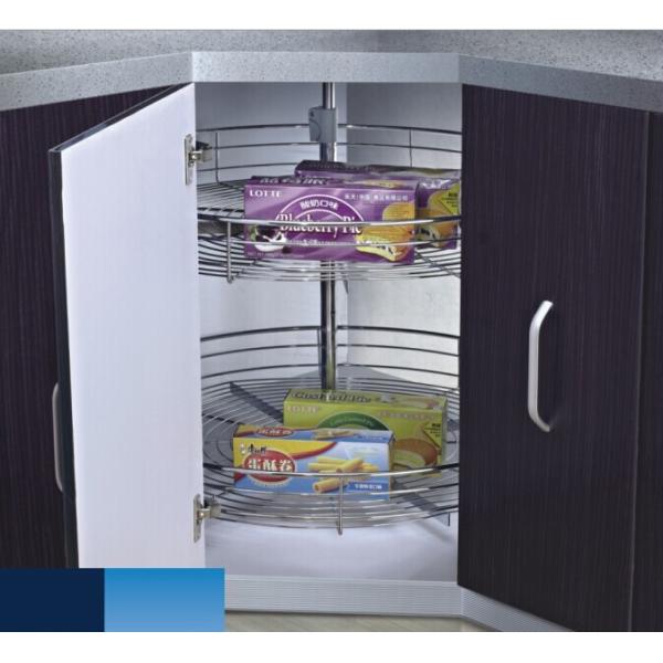 B026 Kitchen basket corner units:360°Revolve Basket (strength style)