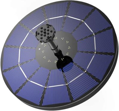 3W Solar Water Floating Fountain Pump For Outdoor Pond Pool Garden