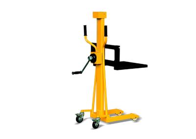 Empilhador manual de pouco peso do guincho de LS80 LS150 com capacidade ajustável 150Kg da forquilha