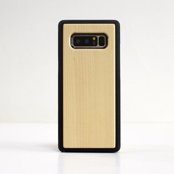 Shockproof Samsung S8 Plus TPU Wooden Phone Covers Handmade Type