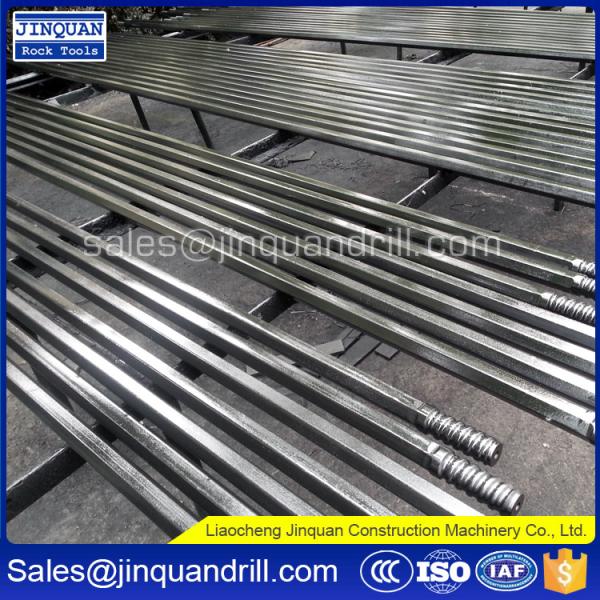 Threaded Hex Drifter Rod Bar 35H, R35, T38, L=4305 MM