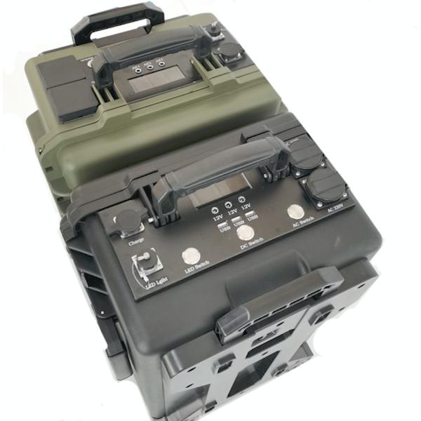3000W Portable Solar Power Station with LiFePO4 Battery and 220V Output