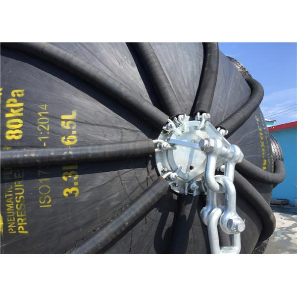 50KPa / 80Kpa ISO 17357 Marine Rubber Fender Yokohama Ship Buoy Fenders