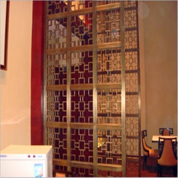 Mirror Color Laser Cut Stainless Steel Sheet for Screen interior wall decorative panel