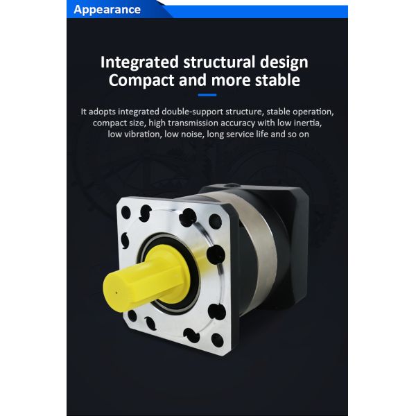 Lichuan Planetary Reducer Gearbox 4 to 1 4:1 PLF90 90mm Frame Size High Precision High Torque