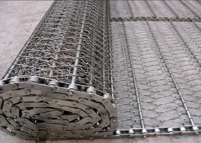 Custom Stainless Steel Conveyor Belt Heavy Duty Precision Transport