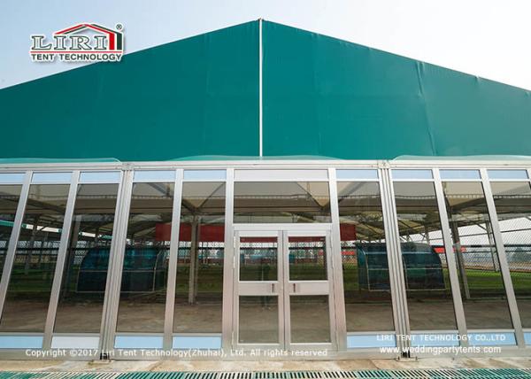 Barracas exteriores do evento desportivo com pico alto 3m~10m dos Sidewalls da parede de vidro