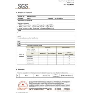 Shandong Guolian Iron and Steel Co.,Ltd Certifications