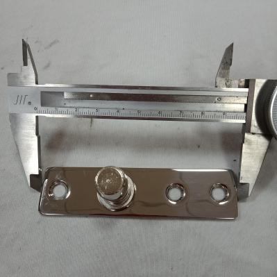 Stainless Steel Top Pivot Patch Fitting Durable For 10-12mm Glass Door