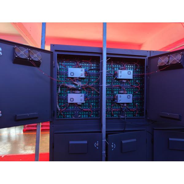 Внешний светодиодный щит с яркостью 6500 нит для яркого и привлекательного контента