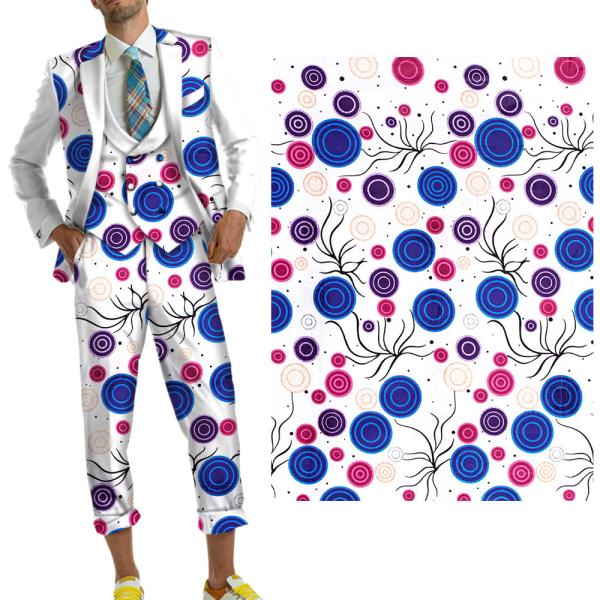 Wholesale African Wax Print Fabric Super 100% Cotton Fabrics for Garment