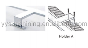 High CRI Ra 80 3W Waterproof IP44 Chrome LED Bathroom Mirror Light