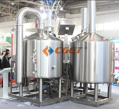 SUS 304 Craft Beer Brewing Equipment 1000L Brewing System With ISO CE Certificated