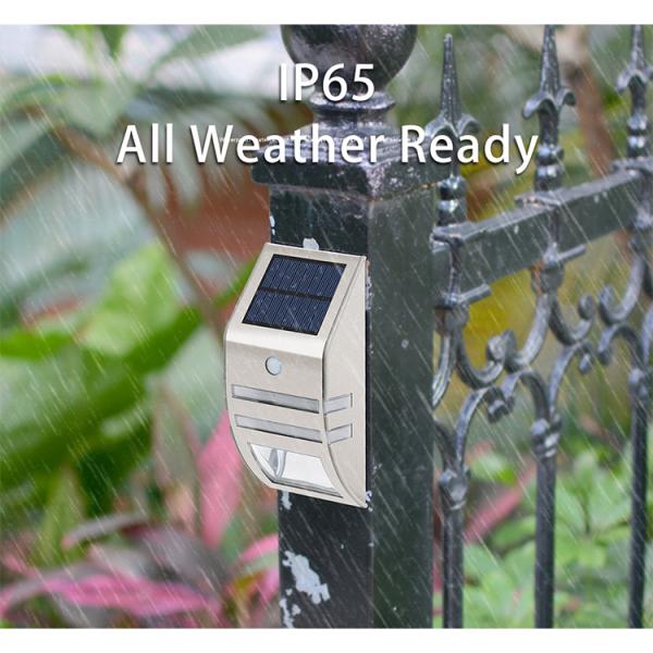 Solar Fence Light Latest Model Modern Outdoor Luminaires Led Solar Sensor Wall Light