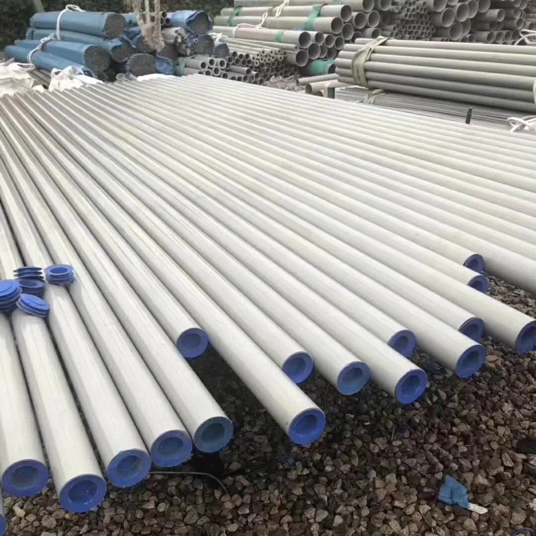 ASTM A312 SUS316Ti  1.4571 Stainless Steel Seamless Pipe for Heat Exchanger