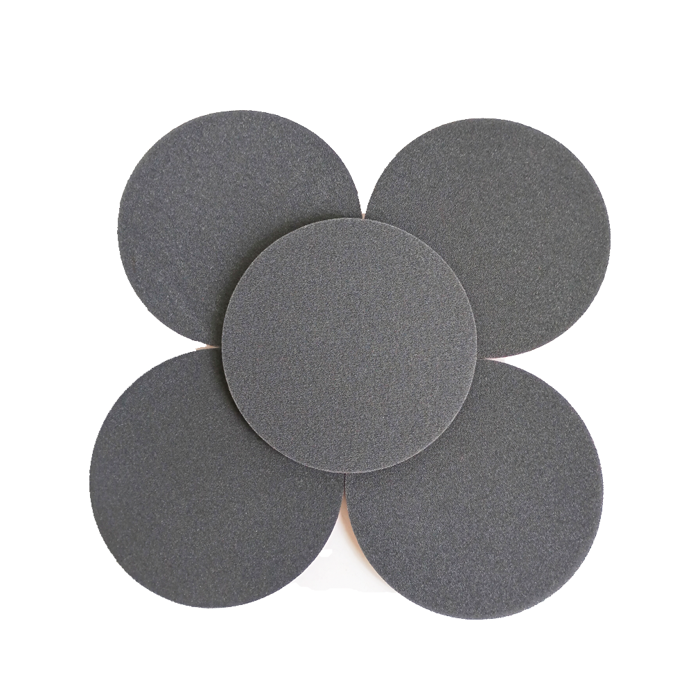 Hook and Loop Round Sponge Sanding Disc Wet Dry Flexible Sponge Sandpaper for Car Paint Wood Plastic Metal Polishing