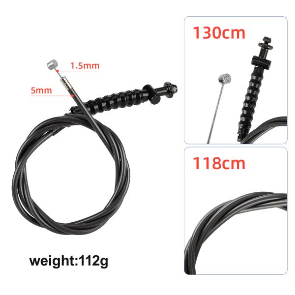 Self Balancing Scooter Brake Line G30 Max Drum Brake Line Black