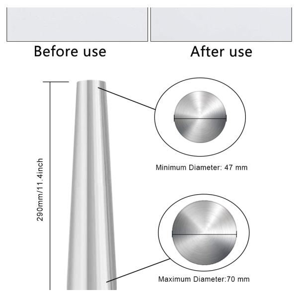 Отрегулируйте диаметр Сайзер 70-80мм оправки браслета инструментов аксессуаров ювелирных изделий браслета