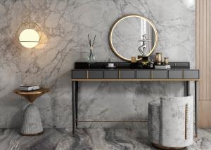 1200*2400mm aglomerou as lajes de pedra Clay Quartz Material