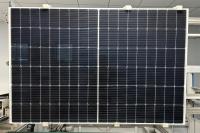410W painéis solares mono rígidos 1722x1134x35mm com moldura de alumínio de vidro temperado