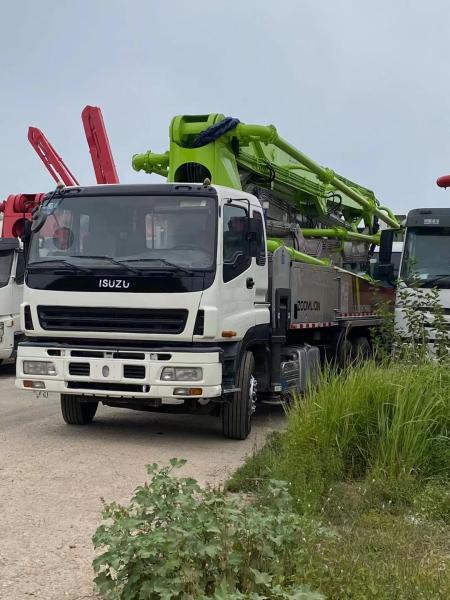 ZOOMLION Renewed Beton Pump Truck Second Hand ISUZU 3 Axles 47 Meter