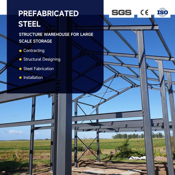 Professional Engineer Designed Prefabricated Steel Warehouse for Various Applications