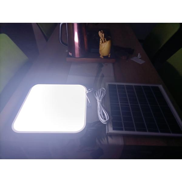 Света предохранения от глаза светов сарая солнечной энергии Alu 6000K квадрата солнечные крытые для газебо