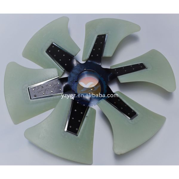 High Quality 6D95 6D95L Fan Blade Diesel Engine Cooling Fan Blade for Komatsu Engine Fan Blade