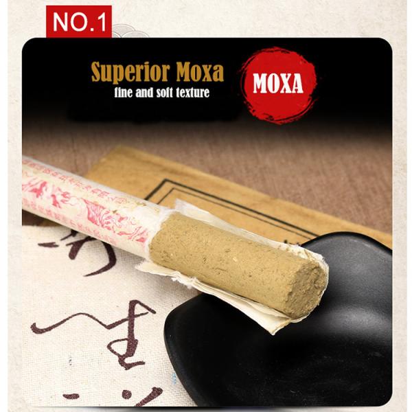 Safe and Powerful 20 1 Chinese Herbal Medicine Moxa Roll with Shelf Life of 5 Years