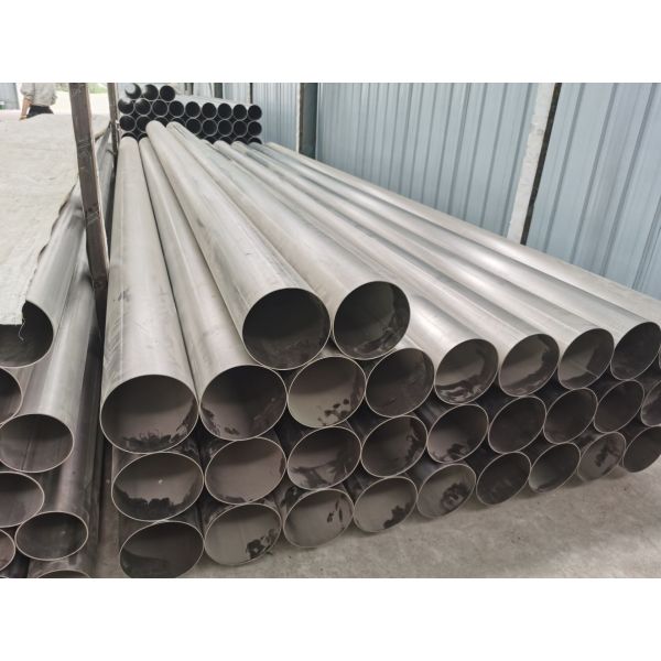 Annealed 12m Seamless Welded Titanium Tube Grade 2 Bevelled End