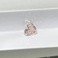 Diamants en gros synthétique rose en laboratoire Diamant en forme de cœur 1,78ct