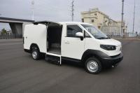 Mini Van eléctrico lleno de carga rápido 7.2m3 Volume Cargo Van EV
