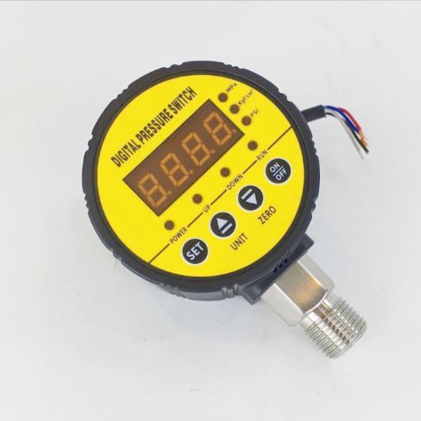 24V 220V 380V Adjustable Digital Vacuum Pressure Gauge Controller With Pnp Npn